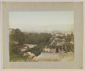 Eine Stadt in Kyoto von Maruyama, Japan von Japanese Photographer