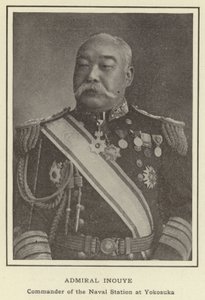 Admiral Inouye, Kommandant der Marinebasis in Yokosuka
