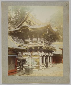 Innerhalb des chinesischen Tores, Tōshō-gū, Nikko, Japan von Japanese Photographer