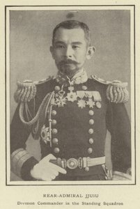 Konteradmiral Jjuiu, Divisionskommandeur in der stehenden Flotte
