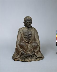 Arhat (heilige Männer): drei von den Fünfhundert Arhat von Japanese School