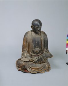Arhat (heilige Männer): drei von den Fünfhundert Arhat, um 1687 - 95 von Japanese School