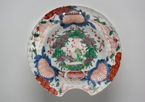 Barbier-Schale, spätes 18. Jahrhundert von Japanese School