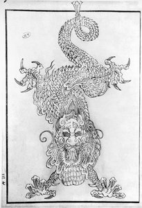 Drache (Gravur)