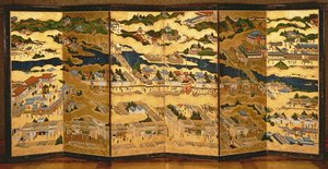 In und um die Umgebung von Kyoto, Edo-Periode