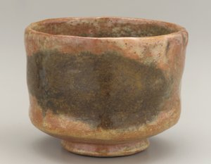 Niedrige zylindrische Teeschale, Kyoto, Kyoto-fu, Edo-Periode, erste Hälfte des 19. Jahrhunderts