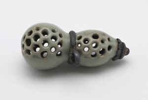 Netsuke in Form eines Kürbisses, Yamashiro-Provinz, Edo-Zeit oder Meiji-Ära von Japanese School