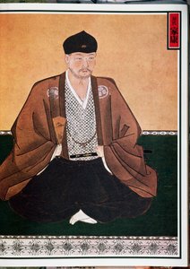 Porträt von Tokugawa Ieyasu (1542-1616), Gründer der gleichnamigen Dynastie als Shogun, Japan von Japanese School