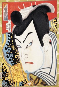 Porträt eines Schauspielers von Japanese School