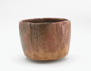 Teeschale, Kopie von Kaga Koetsu, genannt Chigusa, Kyoto, Edo-Zeit