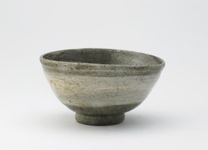 Teeschale, Hakeme-Typ, Edo-Periode, 18.-Mitte 19. Jahrhundert von Japanese School