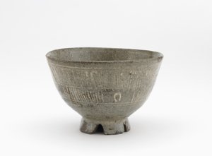 Teeschale im Mishima-Stil, Saga Präfektur, Edo-Periode, frühes 17. Jahrhundert von Japanese School