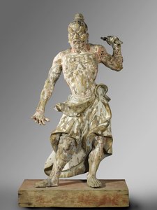 Tempelwächter, ca. 1300-1400 (Holz)