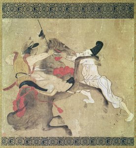 Das wütende Pferd von Japanese School