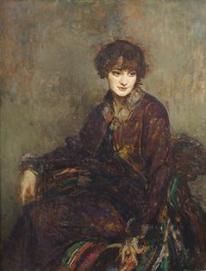 Porträt von Daisy Fellowes, geborene Marguerite Decazes de Glücksbierg 1890-1962 von Jaques Èmile Blanche