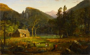 Eagle Cliff, Franconia Notch, New Hampshire, 1858