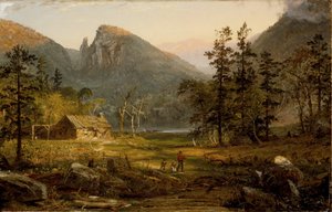 Pionierheim, Eagle Cliff, Weiße Berge, 1859