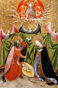 Die Geburt Christi, Altarbild aus Verdu von Jaume Ferrer