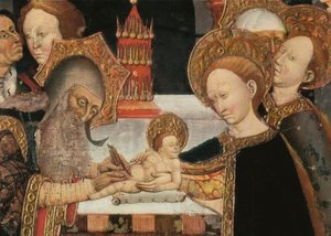 Die Beschneidung des Herrn. (Detail) von Jaume Ferrer