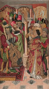 Heiliger Vinzenz vor Dacian von Jaume Huguet