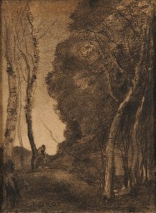 Landschaft mit Bäumen