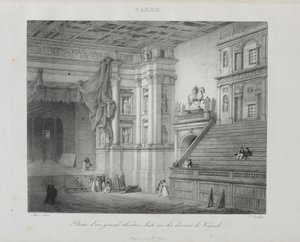 Reise nach Italien im Jahr 1822 von Jean-Baptiste Isabey