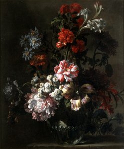 Ein Stillleben mit Blumen von Jean-Baptiste Monnoyer