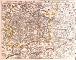 Belgien von Jean Baptiste Nolin