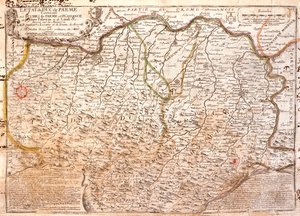 Lombardei, Emilia-Romagna, Italien von Jean Baptiste Nolin
