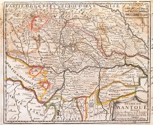 Lombardei, Venetien, Emilia-Romagna, Italien von Jean Baptiste Nolin