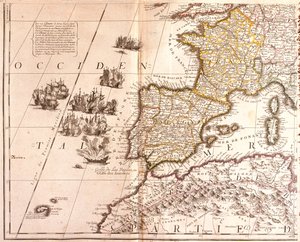 Spanien, Frankreich (mit Korsika), Belgien, Deutschland (Bundesland: Nordrhein-Westfalen, Süd-Niedersachsen, Süd-Sachsen-Anhalt, Hessen, Thüringen, Sachsen, Rheinland-Pfalz, Saarland, Baden-Württemberg, Bayern), Luxemburg, Österreich, Schweiz, Italien (Reg