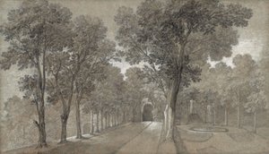 Blick auf den Park in Arcueil