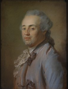 Unbekannter Mann, früher als Marquis de Marigny bezeichnet von Jean-Baptiste Perronneau