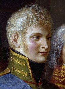 Porträt von Zar Alexander I. von Russland (Detail)