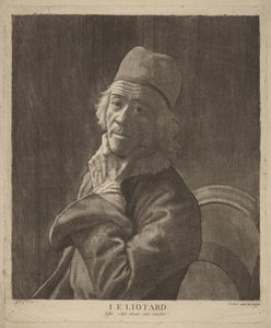 Selbstporträt von Jean-Étienne Liotard