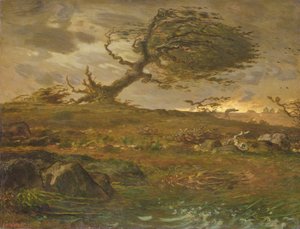 Der Windstoß von Jean Francois Millet