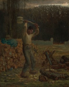 Der Holzfäller von Jean-Francois Millet