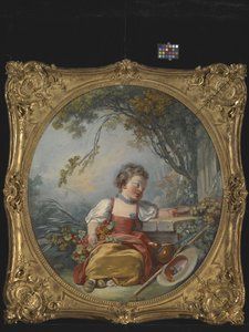 Der kleine Pilger von Jean Honore Fragonard