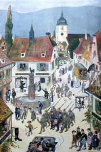 Deutsche besetzen Elsass von Jean Jacques Waltz