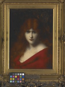 Frauenkopf von Jean Jacques Henner