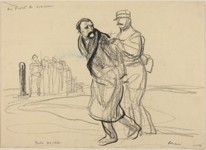 An der Front von Vincennes. Bolo Pacha, um 1914-1919