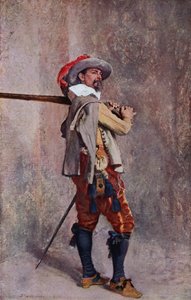 Ein Musketier zur Zeit Ludwigs XIII. von Frankreich