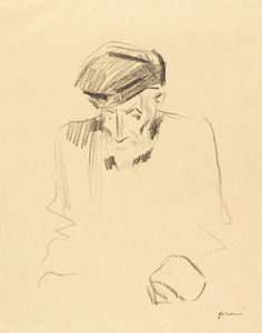 Porträt von Renoir (zweite Platte) von Jean-Louis Forain