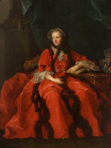 Porträt der Königin Maria Leszczyńska von Jean-Marc Nattier