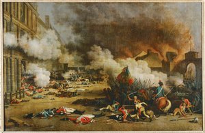 Der Sturm auf den Palais des Tuileries