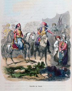 Schlacht von Nezib, 1839 1847 von Jean Adolphe Beauce