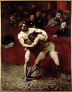 Die Ringer von Jean Alexandre Joseph Falguiere