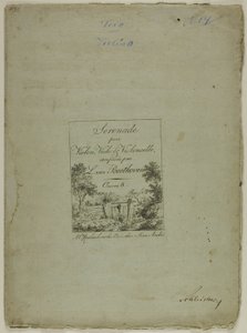 Serenade für Violine, Viola und Cello, komponiert von Ludwig von Beethoven