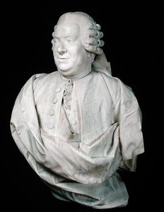 Büste von Nicolas Beaujon (1718-86) von Jean Antoine (attr. to) Houdon