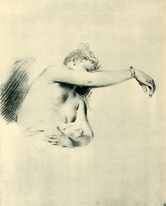 Akt mit erhobenem rechten Arm, 1717-1718, 1943